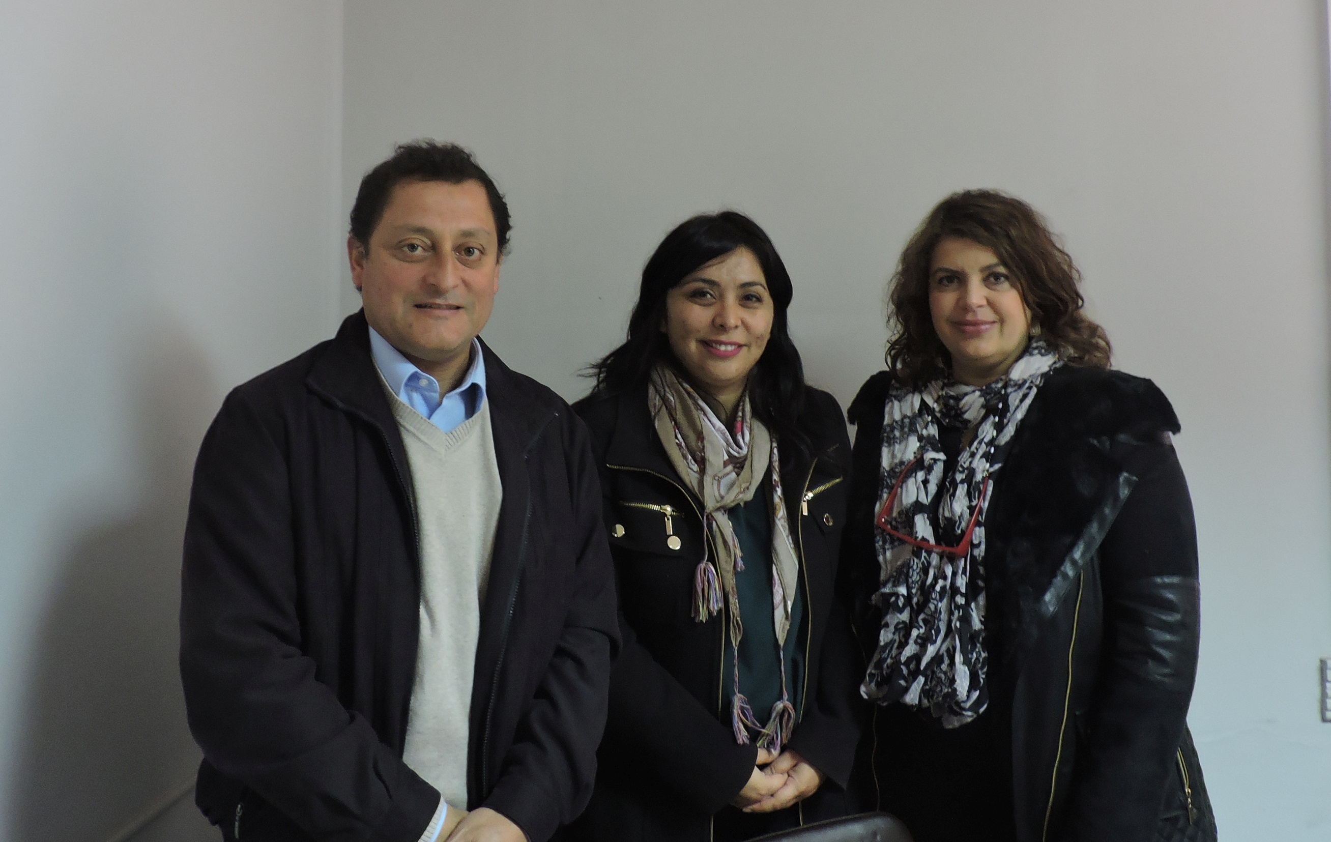 Director Ejecutivo, Jorge Troncoso, junto a Seremi de Medio Ambiente, Verónica Pinto y Directora SEA Coquimbo, Claudia Martínez